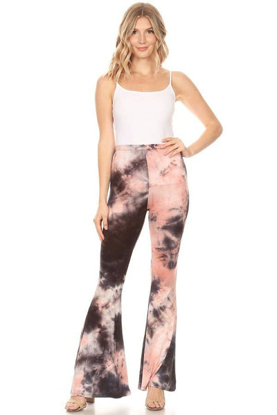 Peach Charcoal Flare Pant