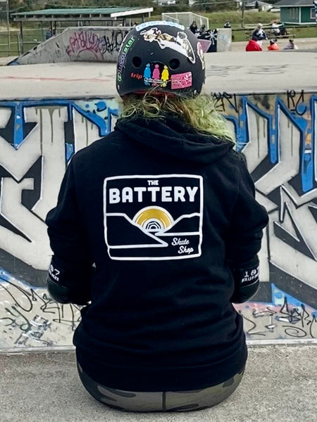 Battery Skate Shop Fleece Hoodie