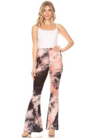 Peach Charcoal Flare Pant
