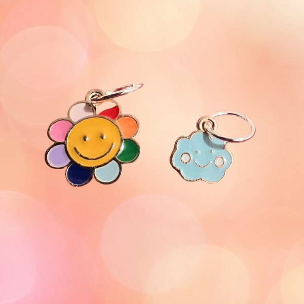 Smiley Vibes Skate Lace Charm Set