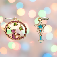 Sailor Moon Inspired Skate Lace Charm Set